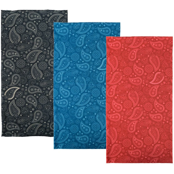 Oxford Clothing Oxford Comfy Neck Tubes - Paisley 3 Pack