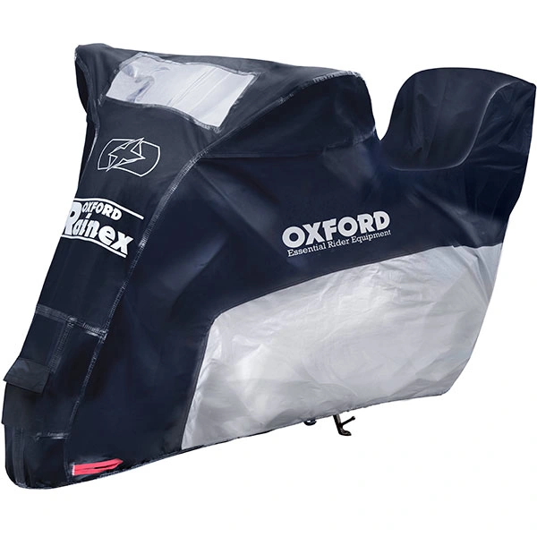 Oxford Oxford Rainex Top Box Deluxe Rain & Dust Cover - Black / Grey