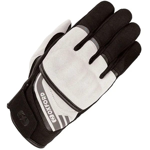 Oxford Clothing Oxford Dakar 1.0 Gloves - Silver / Black