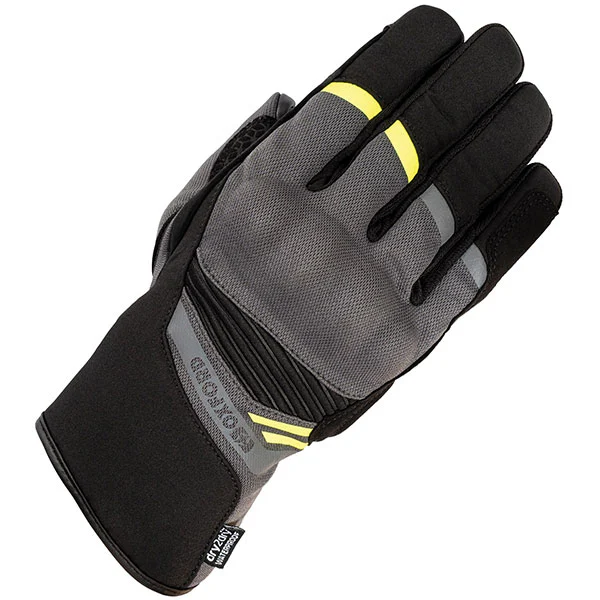 Oxford Clothing Oxford Dakar 1.0 Dry2Dry Gloves - Charcoal / Yellow
