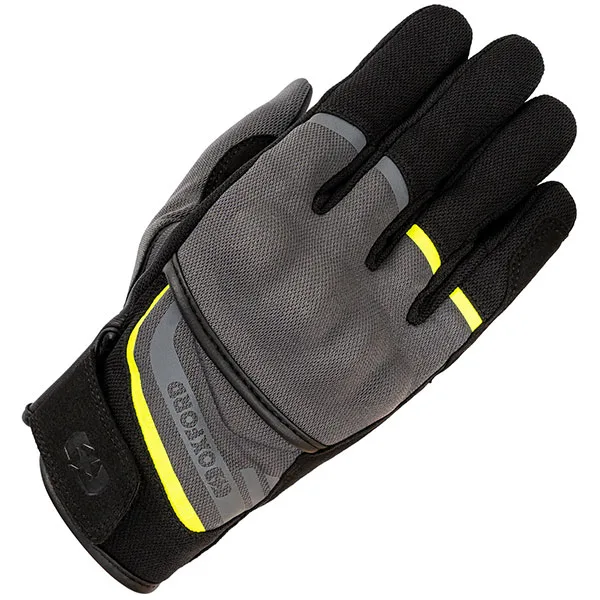 Oxford Clothing Oxford Dakar 1.0 Gloves - Charcoal / Yellow