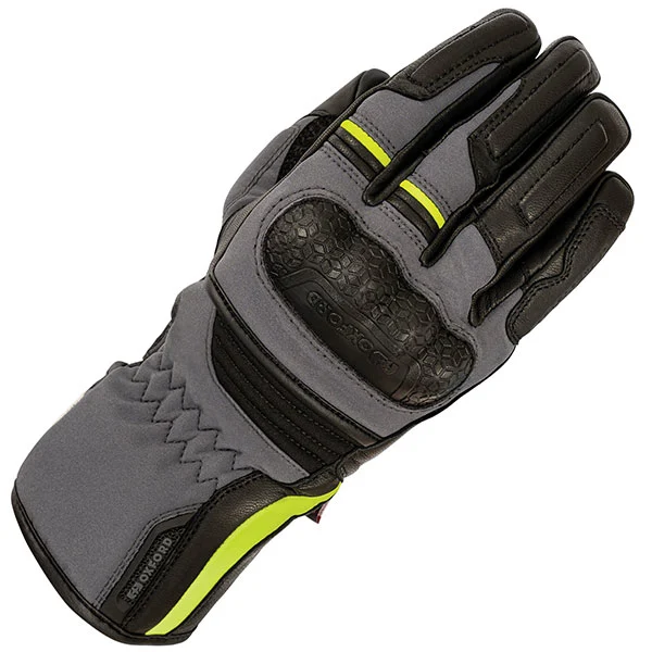 Oxford Clothing Oxford Hexham Ladies Waterproof Gloves - Grey / Black