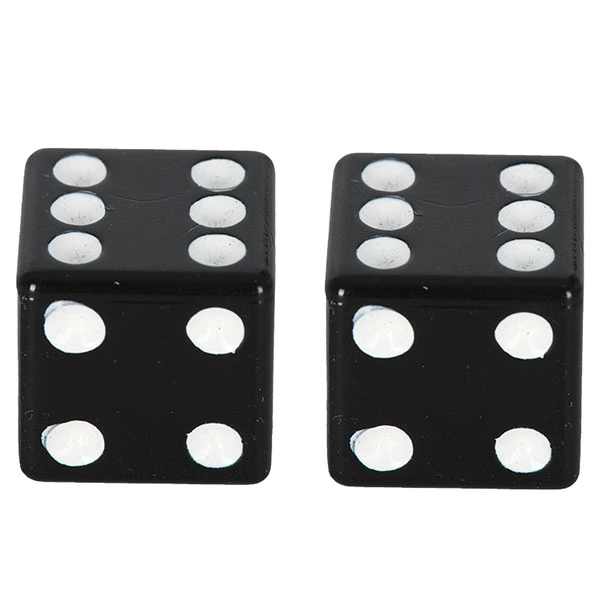 Oxford Oxford Valve Caps - Lucky Dice