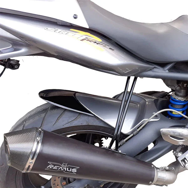 Pyramid Pyramid Hugger Extension Matt Black -Triumph Street Triple 675