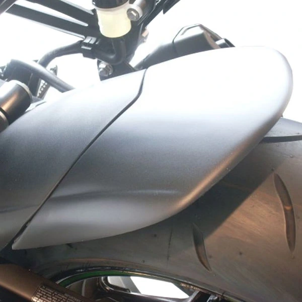 Pyramid Pyramid Hugger Extension Matte Black - Kawasaki Z1000 / SX