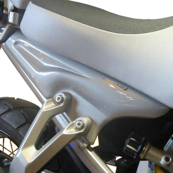 Pyramid Pyramid Infill Panel Metallic Silver - Yamaha XT 1200Z Super Tenere