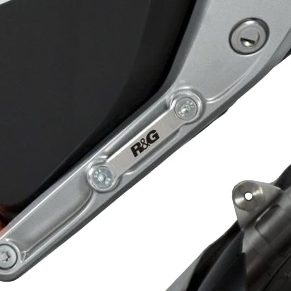 R&G Racing R&G Racing Silver Rear Footrest Plate (LHS) - KTM 690 Duke / R