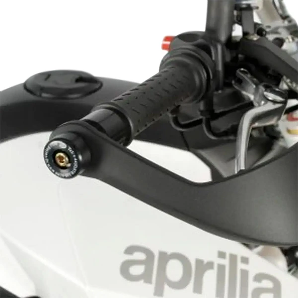 R&G Racing R&G Racing Bar End Sliders - BE0045BK - Aprilia Caponord 1200 / Dorsoduro 1200 / SM750 Dorsoduro
