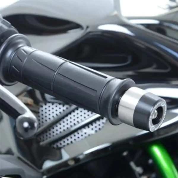 R&G Racing R&G Racing Bar End Sliders - BE0094BK - Kawasaki Ninja H2 / H2R