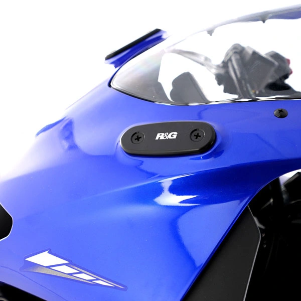 R&G Racing R&G Racing Mirror Blanking Plates - Yamaha YZF-R125 / YZF-R25 / YZF-R3