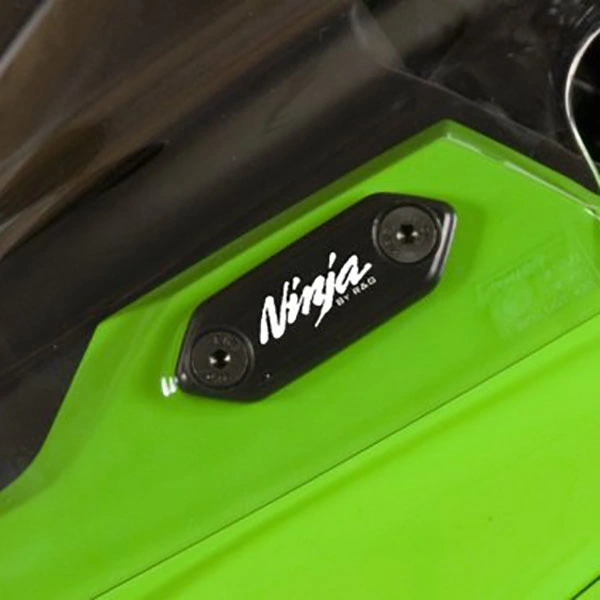 R&G Racing R&G Racing Mirror Blanking Plates - Kawasaki Ninja 300 / 250 / ZX6-R