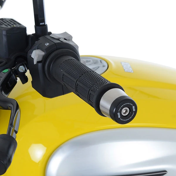 R&G Racing R&G Racing Tapered Bar End Sliders - Ducati Scrambler / Diavel  / KTM 690 SMCR / Husqvarna Norden