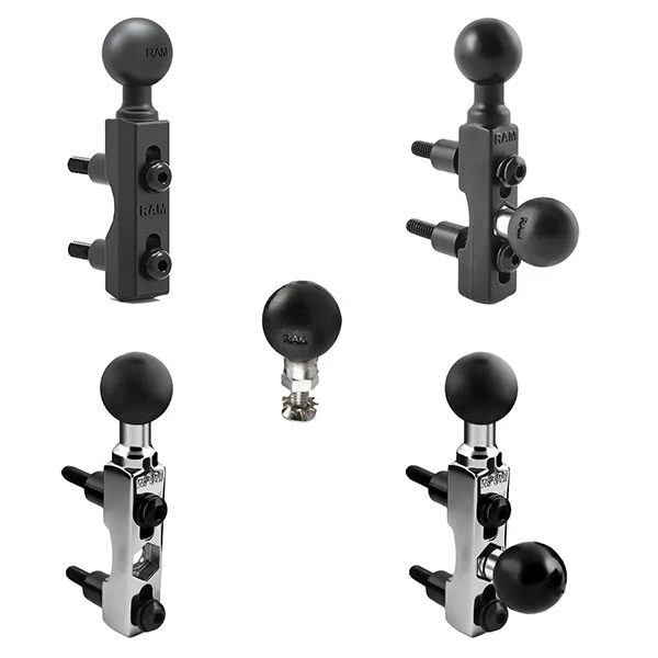 RAM Mounts RAM Mounts Handlebar Base with 1" Ball