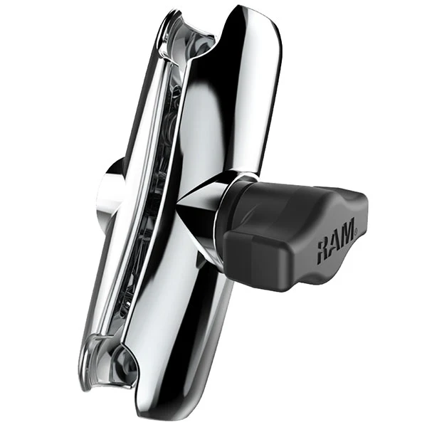 RAM Mounts RAM Mounts Standard Chrome Double Socket Arm