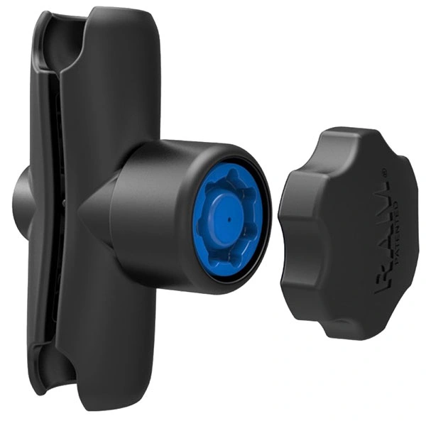 RAM Mounts RAM Mounts 1" Ball Standard Double Socket with Locking Knob