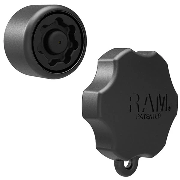 RAM Mounts RAM Mounts Pin-Lock Security Knob for 1" Diameter Size B Arms