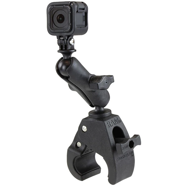RAM Mounts RAM Mounts Medium Tough-Claw Mount with GoPro Hero Adaptor