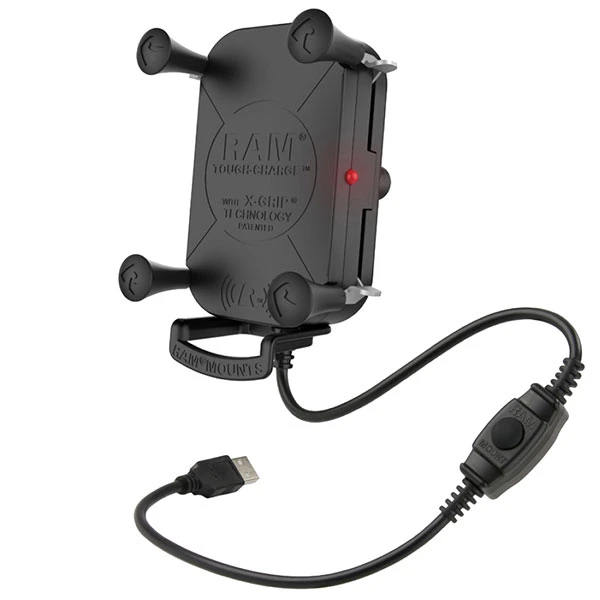RAM Mounts RAM Mounts Tough-Charge Waterproof Wireless Charging Mobile Phone Holder
