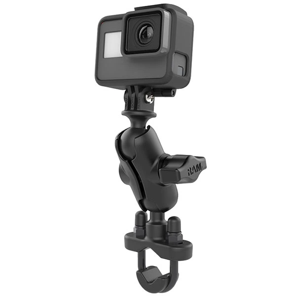 RAM Mounts RAM Mounts U-Bolt Double Ball Mount with Action Camera Adaptor