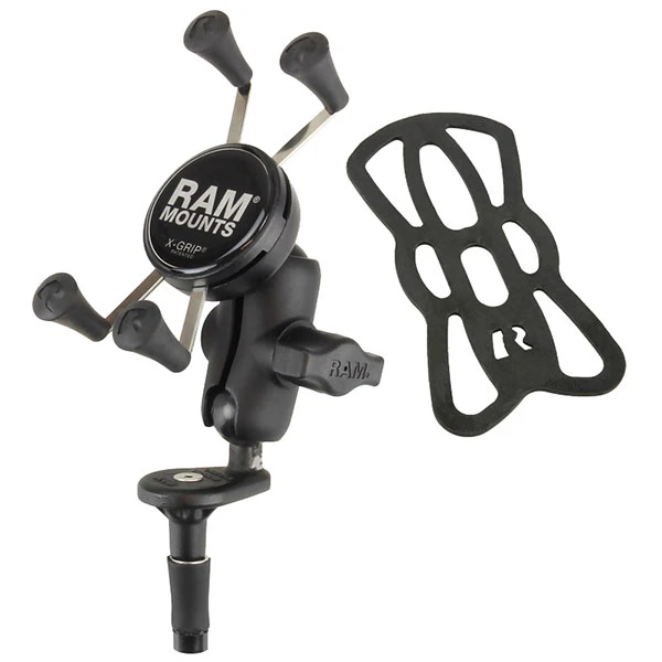 RAM Mounts RAM Mounts X-Grip Phone Mount with Motorcycle Fork Stem Base