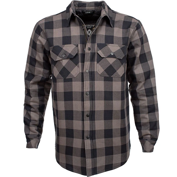 Resurgence Resurgence Pekev Riding Shirt - Grey Check