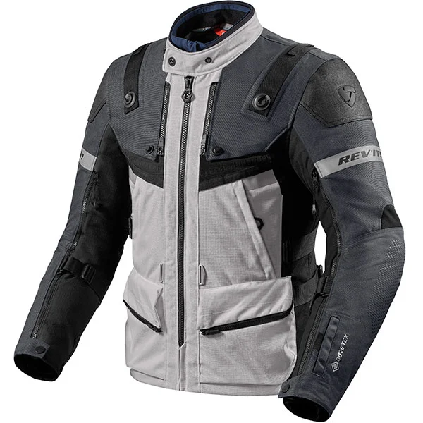 Rev'it Rev'it Defender 3 Gore-Tex Textile Jacket - Silver / Anthracite