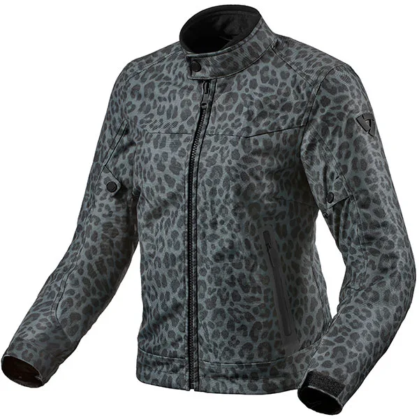 Rev'it Rev'it Ladies Shade H2O Textile Jacket - Leopard Grey