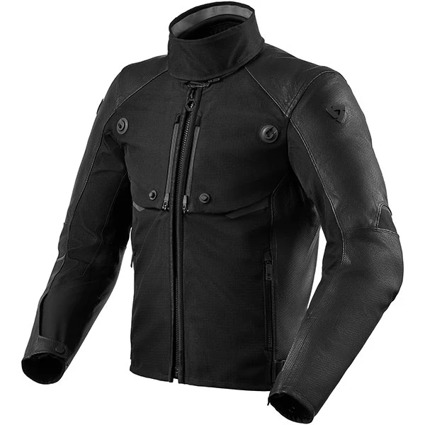 Rev'it Rev'it Valve H2O Leather Jacket - Black
