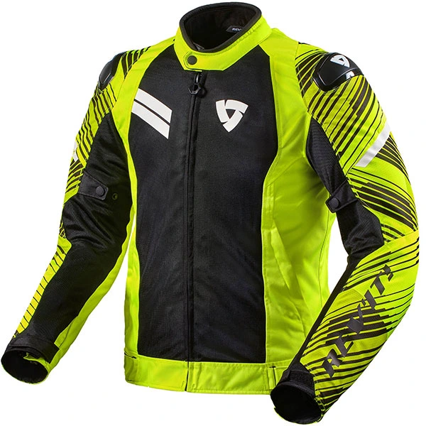 Rev'it Rev'it Apex Air H2O Textile Jacket - Neon Yellow / Black