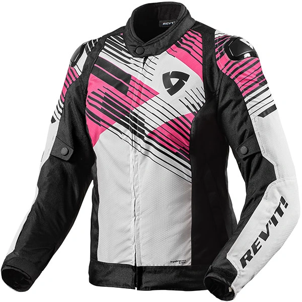 Rev'it Rev'it Ladies Apex H2O Textile Jacket - Black / Pink
