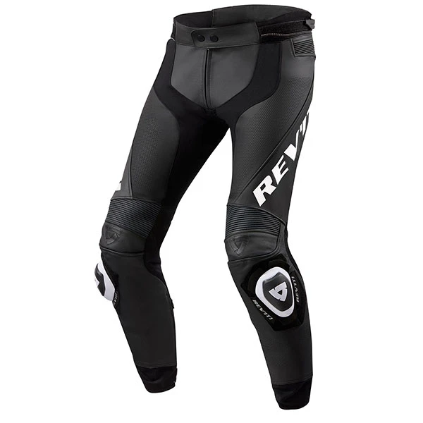 Rev'it Rev'it Apex Leather Trousers - Black / White
