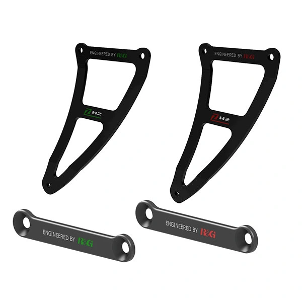R&G Racing R&G Racing Exhaust Hanger and Footrest Blanking Plate - Kawasaki Z H2