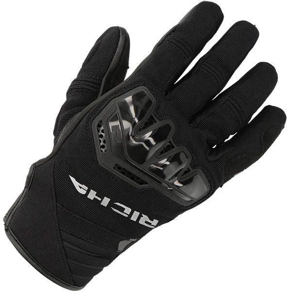 Richa Richa Stradale Summer Gloves - Black / Black