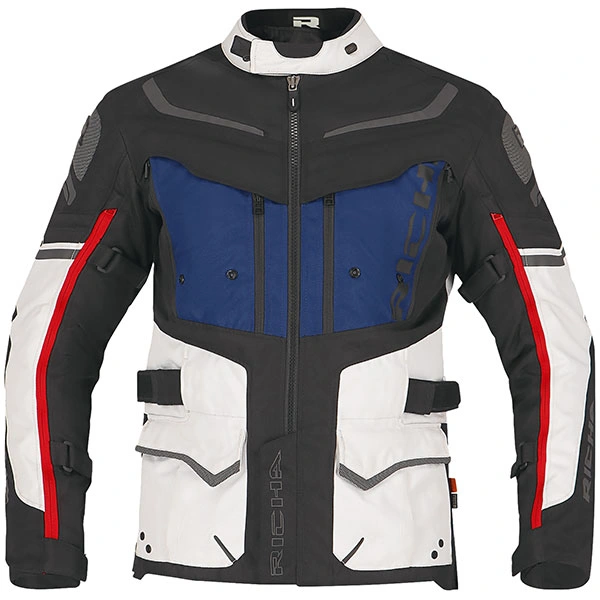 Richa Richa Infinity 2 Adventure Textile Jacket - Grey / Blue / Red