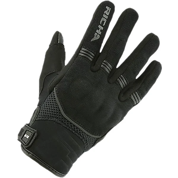 Richa Richa Kids Scope Textile Gloves - Black