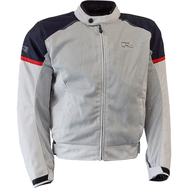 Richa Richa Auyan Waterproof Textile Jacket - Grey / Blue / Red