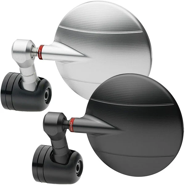 Rizoma Rizoma BS285 80mm Spy-R Mirror - Bar End Mount