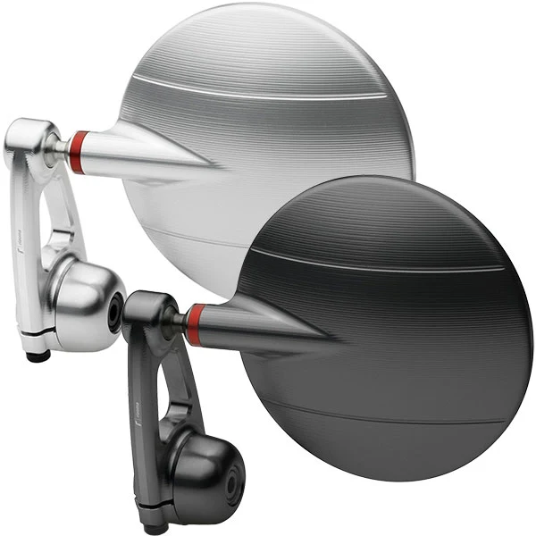 Rizoma Rizoma BS300 94mm Spy-Arm Mirror - Bar End Mount