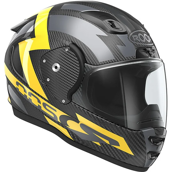 Roof Roof RO200 Carbon ECE 22.06 - Suzuka Yellow / Metal