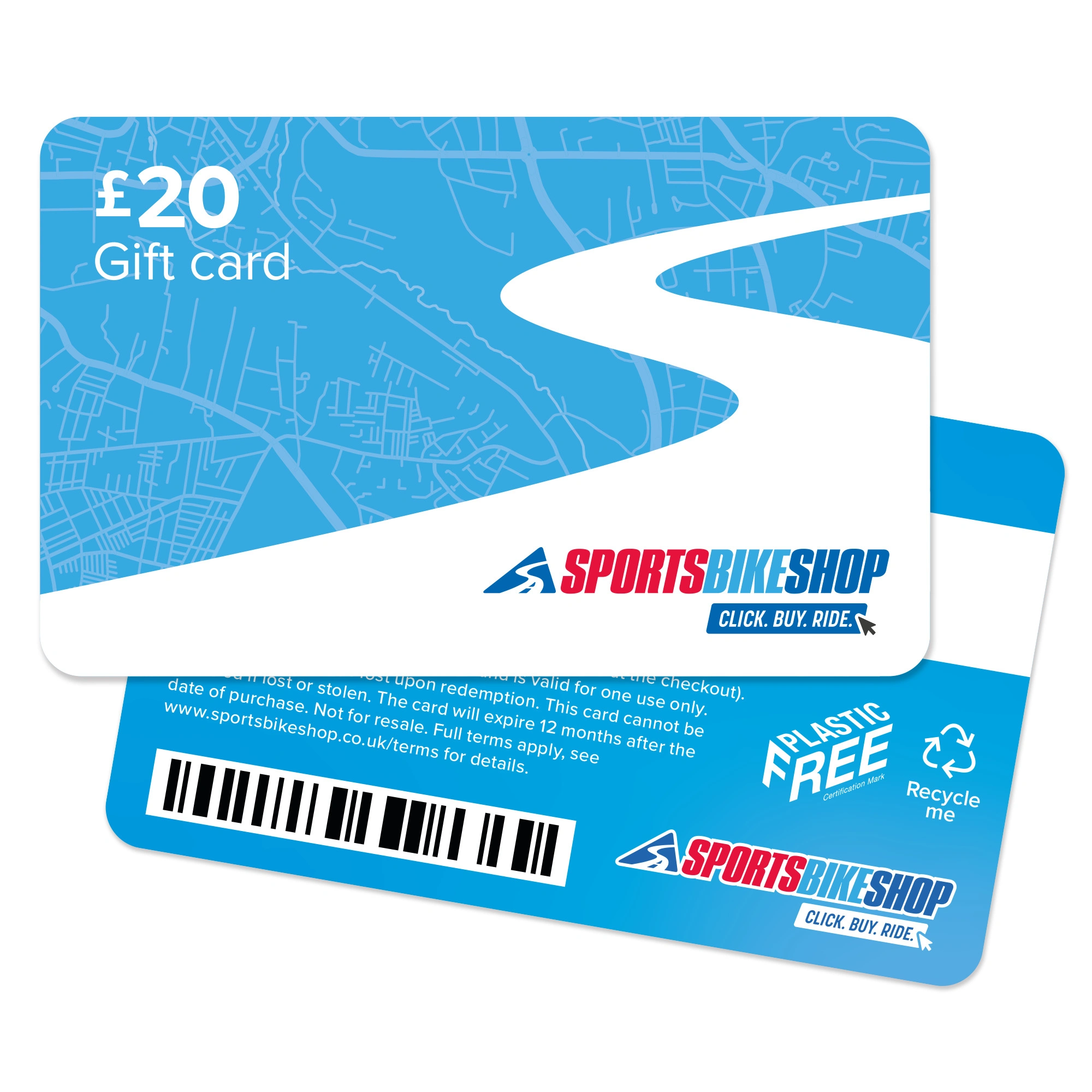 SPORTSBIKESHOP Motorcycle Gift Card / Voucher - £20