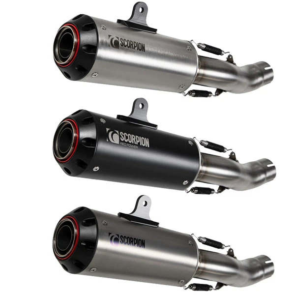 Scorpion Exhausts Scorpion Red Power Slip-On Exhaust - Honda CBR500R (19-25)