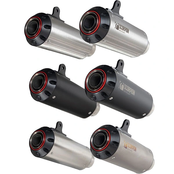 Scorpion Exhausts Scorpion Red Power Slip-On Exhaust (Pair) - Kawasaki Z1000 (Euro 4) (17-20)