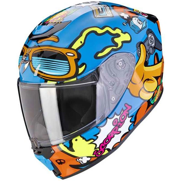 Scorpion Scorpion Exo-Junior Air Fun - Blue / Orange