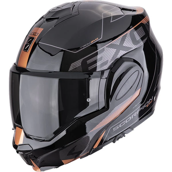 Scorpion Scorpion Exo-Tech Evo - Traveller Gloss Black / Copper