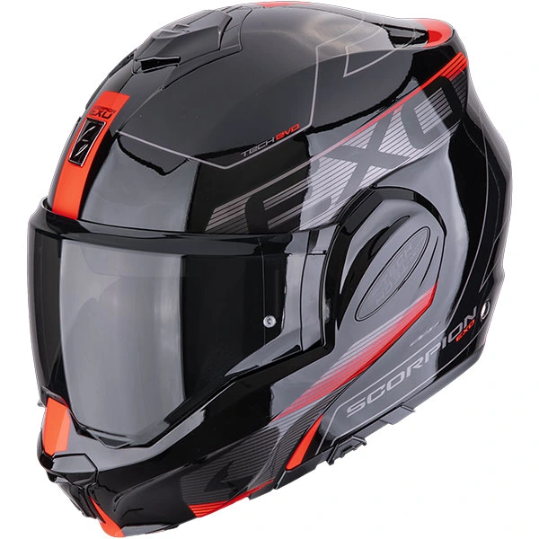 Scorpion Scorpion Exo-Tech Evo - Traveller Gloss Black / Red