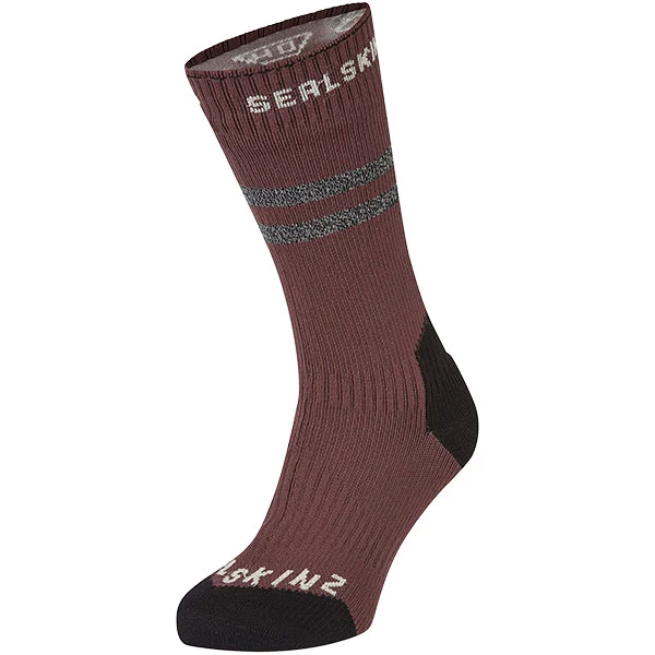 Sealskinz Sealskinz Runton Waterproof Socks - Burgundy