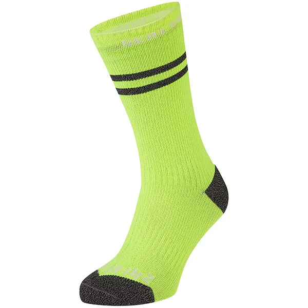 Sealskinz Sealskinz Scoulton Waterproof Socks - Neon Yellow