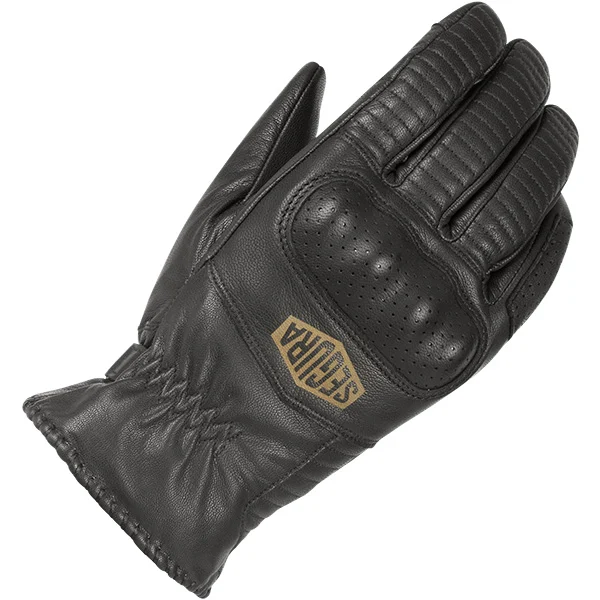 Segura Segura Panther Leather Gloves - Black