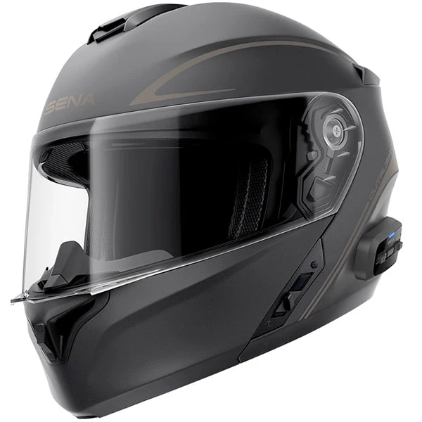 SENA Sena Outrush R Intercom Helmet ECE 22.06 - Matt Black
