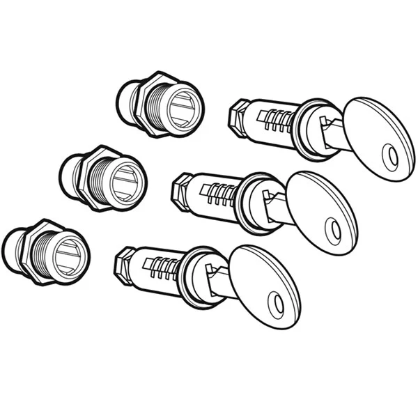Shad Shad Replacement Lock And Key - 200062R